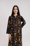 Noir Floral Kurta