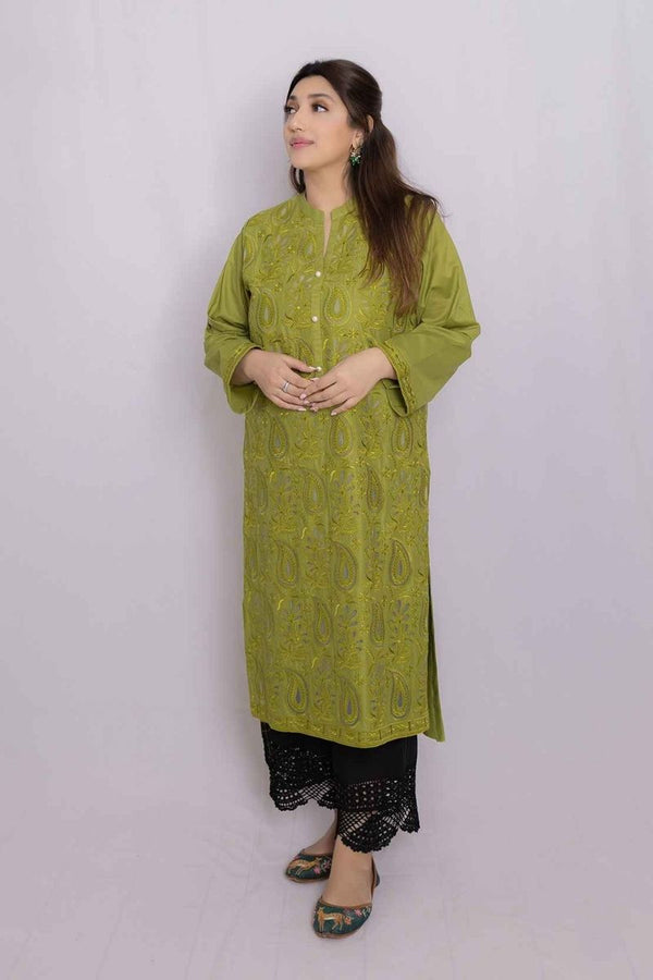 Olive Green kurta