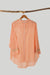Peach Check Kurti