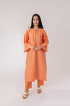 Peach Cutwork Set