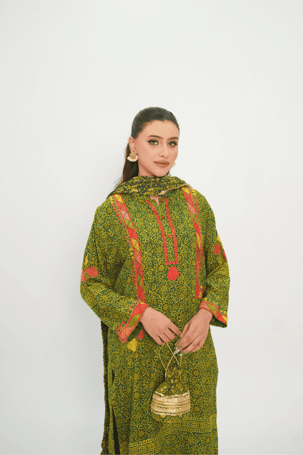 Phulkari Bahaar Kurta