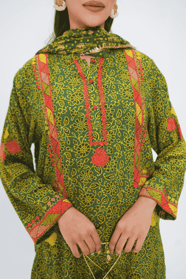Phulkari Bahaar Kurta