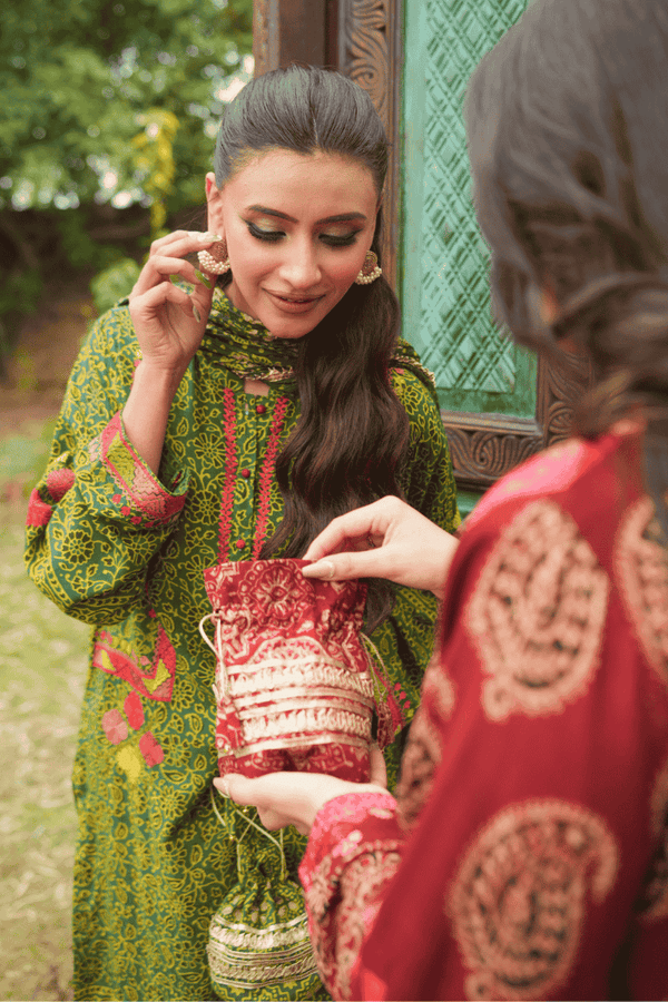 Phulkari Bahaar Pouch