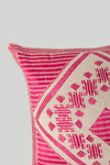 Pink Jisti Embroidered Cushion