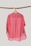 Red Check Kurti