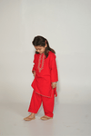 Red Kurta Shalwar