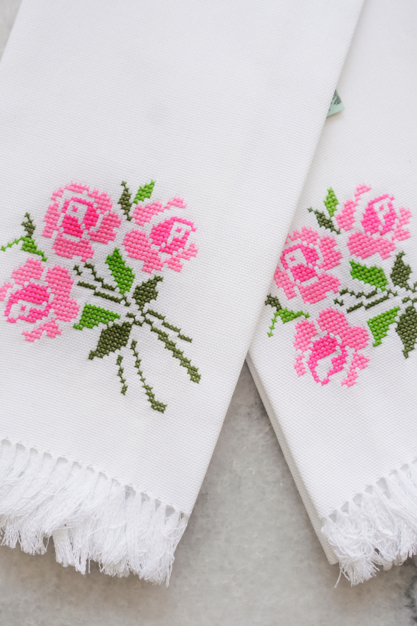 Rosy Guest Towel