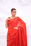 Royal Rouge Saree
