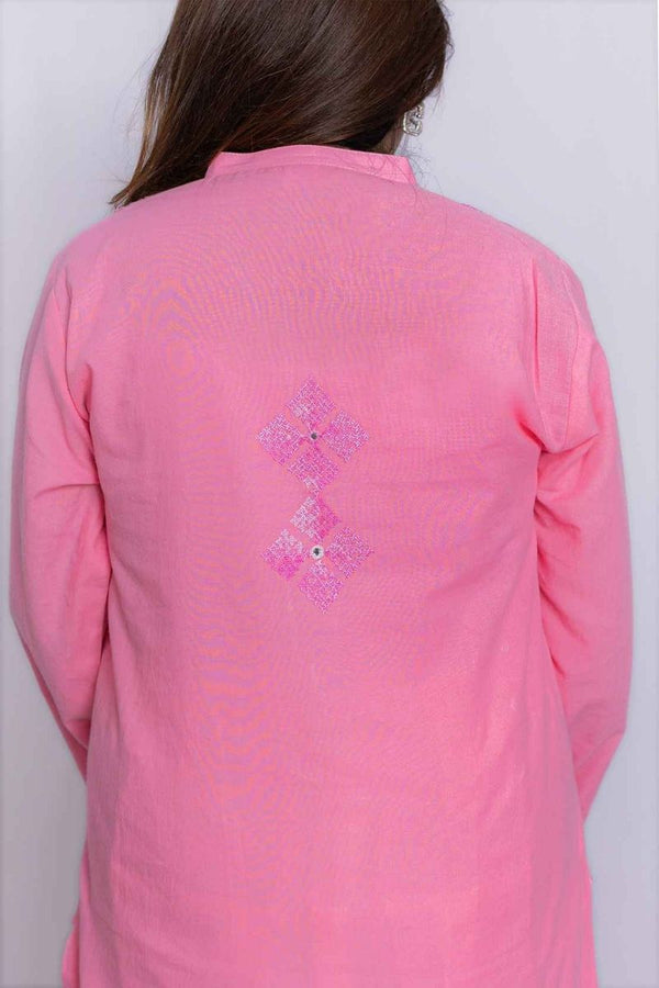 Sindhi Pink Kurta
