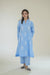Summer Skies Blockprint Kurta
