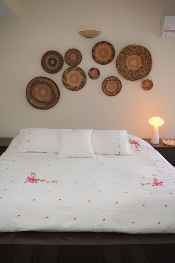 Tarkashi Bloom Bed Sheet
