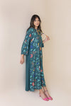 Teal Garden Kaftan