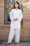 White Emroidered Kurta