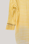 Yellow Check Kurti